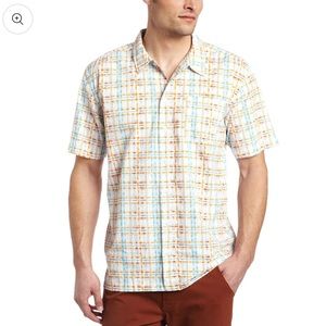 •COLUMBIA•NWOT MENS MULTI-COLORED PFG-PERFORMANCE FISHING GEAR SHIRT SIZE LARGE